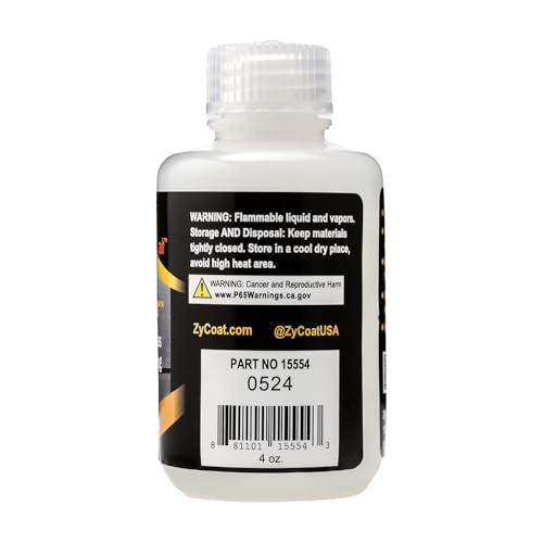 Image of ZyCoat ZyClear 15554 Paint & Surface Protection Clear Coat - Clear, 4 Ounce - 2 Pack