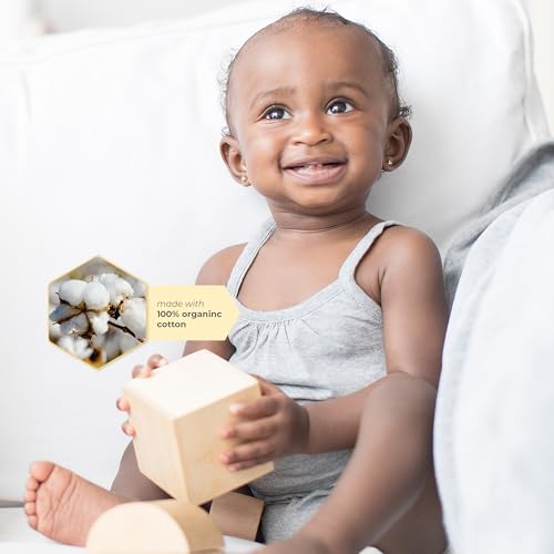 Image of Burt's Bees Baby Baby Bodysuits, 3-Pack Long & Short-Sleeve One-Pieces, 100% Organic Cotton