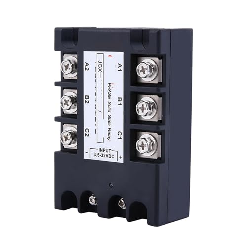 Relais à semi-conducteurs triphasé JJGX-33150A DC contrôlé AC pour commuter forte puissance