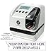 Lathem LT5000 Electronic Multi-Line Date and Numbering Document Stamp Time Clock, Clear, Gray, 7.1