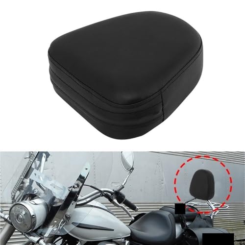 Dossier passager arrière moto custom finition cuir durable - 2