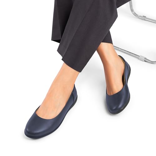 DREAM PAIRS Women's Comfortable Ballet Shoes with Arch Support