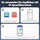 üBersetzer KopfhöRer, Ai Translator Earbuds üBersetzungskopfhöRer, Hy-T26 Pro Upgrade Translation Arbuds Kabellos Translation Earbuds Echtzeit Translation SprachüBersetzer Earbuds (Schwarz)