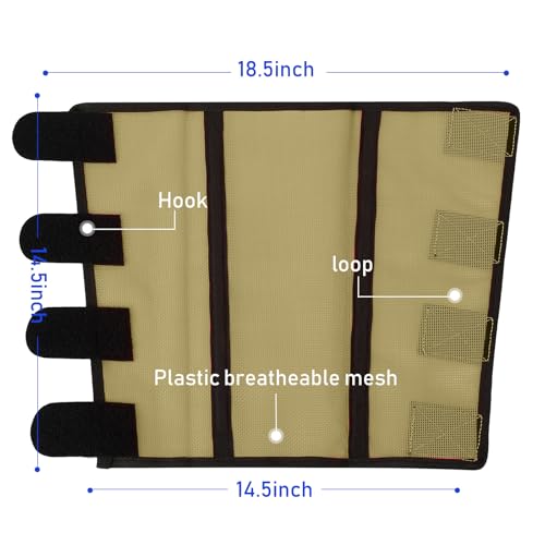 Image of Jexine Set of 8 Mesh Fly Boots for Horse Loose Fitting Non Slip Breathable Horse Fly Leggings Protective Reduces Stress Leg Fatigue Wraps for Preventing Flies Mosquitoes Bite