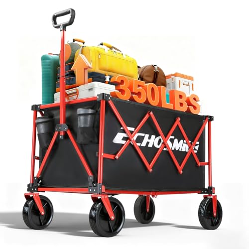 EchoSmile 350lbs Removable Wheels Wagon