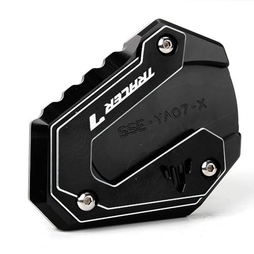 Tracer7 béquille moto stable sur sol meuble et goudron chaud - 5