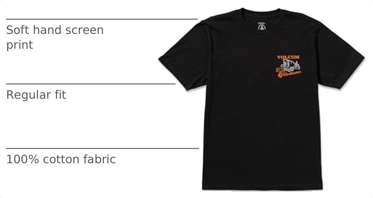 Volcom Men's Pour Choices Short Sleeve Workwear Tee