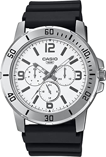 [カシオ] CASIO スタンダード クオーツ メンズ 腕時計 MTP-VD300-7B 多軸 24時間表示 ミリタリー ホワイト 海外モデル [並行輸入品]