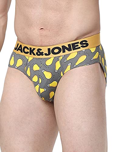 Image of Jack & Jones Men's Cotton Blend Printed Briefs