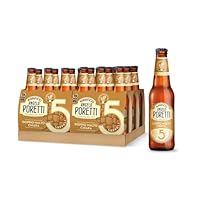 Birrificio Angelo Poretti Birra 5 Luppoli Doppio Malto Chiara, Cassa con 24 Bottiglie da 33cl, Birra Bock Doppio Malto Chiara, Gusto Maltato e Fruttato, Gradazione Alcolica 6.5% Vol.