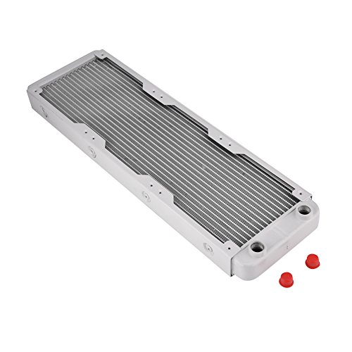 Radiatore di alluminio, scambiatore di calore liquido di raffreddamento ad acqua del computer del dissipatore di calore, per radiatori di raffreddamento ad acqua del computer(360 millimetri)