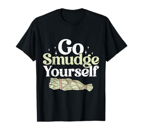 Pluma divertida para difuminar, nativa americana, con forma de «Go Smudge Yourself» Camiseta