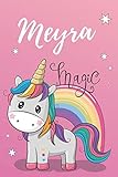 meyrals france  Notizbuch Einhorn Meyra: individuelles personalisiertes Notizbuch blanko ... Weihnachts & Geburtstags Geschenk für Frauen.