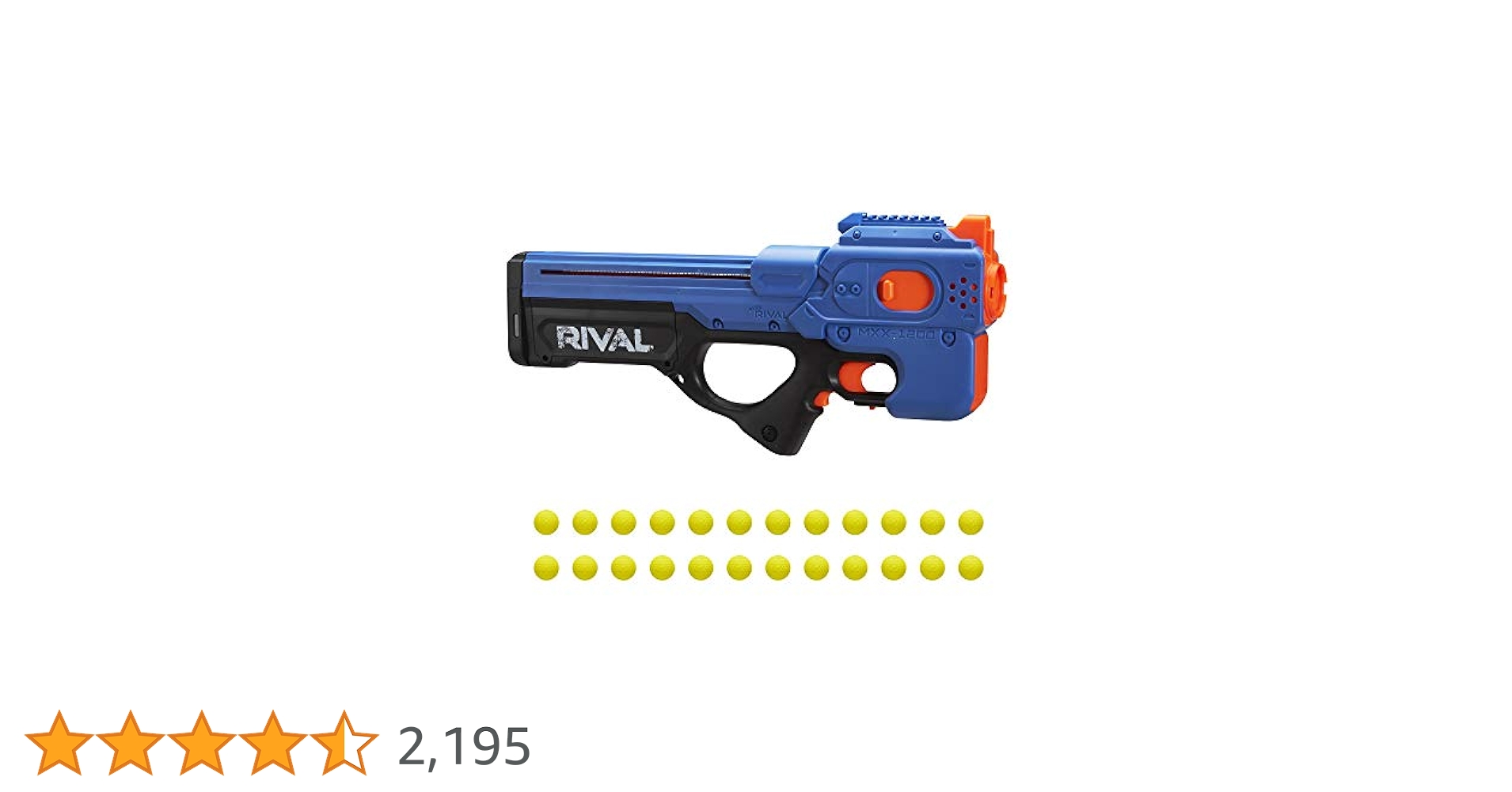 Amazon.co.jp: Nerf Rival Charger MXX-1200 電動ブラスター