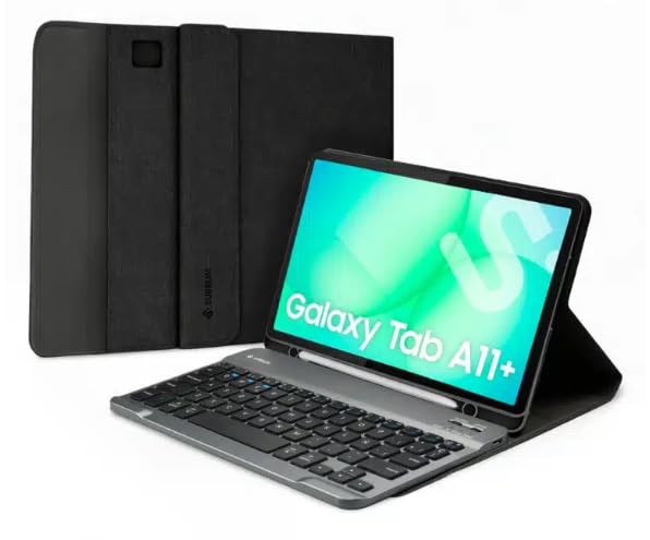 Funda con Teclado Subblim KeyTab Pro BT para Tablets Samsung Galaxy A11+/ Negra