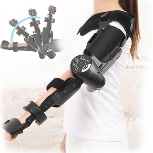 Stroke rehabilitation arm elbow protector hemiplegic robot training device elbow joint recovery device,Hinged Elbow Brace Arm Exerciser,Right