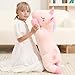 32inch Cute Giant Pink Unicorn Plush, Jumbo Soft Body Pillow Pet, Large Rainbow Unicorn Stuffed Animals Toy, Big Doll for Kids Girls and Boys, Birthday, Valentine's Day