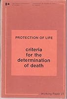 Criteria for the determination of death 0662502507 Book Cover