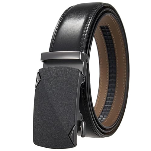 Ceintures pour hommes en cuir mat idéales pour le bureau et le quotidien