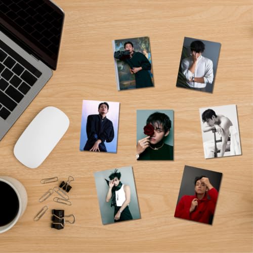 Image of The k-Fandom Store Bangtan V Photocards Pack of 16 (8 x 11 cm) | Taehyung Posters | Pinterest Wall Posters | K-Pop Posters | K-Pop | Wall Prints for Room | For Gifting | For Birthday (Pack of 16)