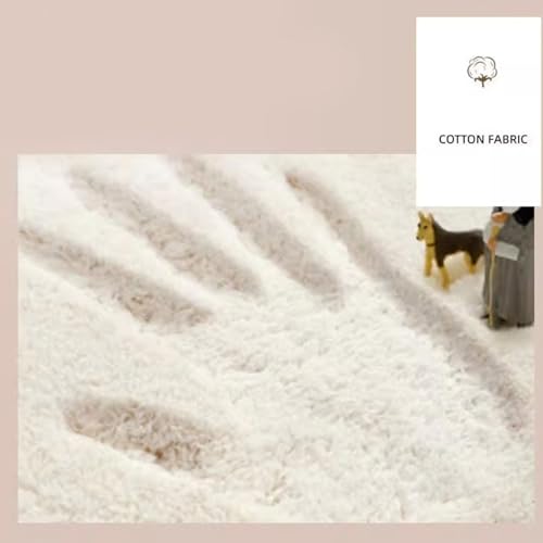 Tapis couverture de chevet papillon pour protéger le sol de la chambre