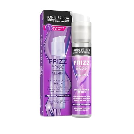 John Frieda Frizz-Ease Extra Strength 6 Effect Serum, 1.69 Ounce (3 Pack)