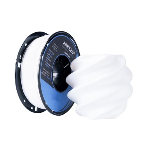 Image of Silk PLA White Floating Gloss 3D Printing Filament Pearlescent White Aurora Premium Texture 3D Printing Filament for FDM Printers