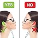 with Anti Slip Design Oxygen Tube Clips for Glasses - Nasal Cannula Ear Protector - Nose Cannula Hose Holder - Oxygen Holder Effectively avoiding discomfort Pain Caused by Oxygen Tubes on The Ears