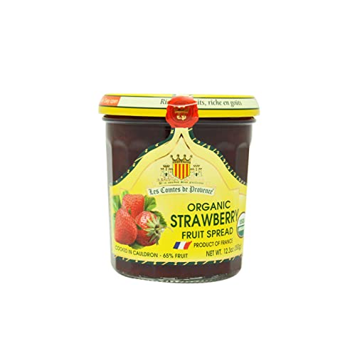 Les Comtes Provedence Organic Strawberry Fruit Spread 350 g