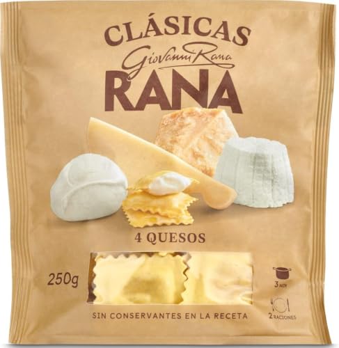 Rana Pasta Clásica Tortellini 4 Quesos, 250g