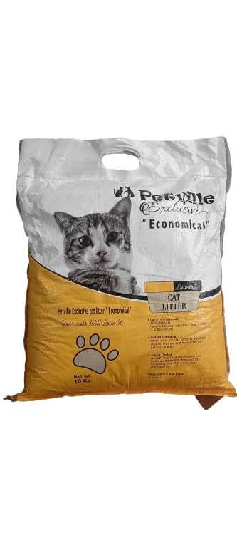 Petville Exclusive “Economical “ / Natural Clay-Based Cat Litter/Scented: Lavender Fragrance / 10 Kg Pack (B0D2TSQ5SS) Amazon Price History, Amazon Price Tracker