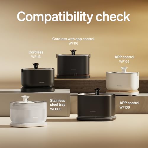 Image of PETLIBRO Cat Water Fountain Filter Replacement, 8 Packs Pet Fountain Filter & Sponges for Dockstream WF106 /WF116 /WF105 /WF115 /WF005 /WF305, 4 Months Set Easy-Swap PETLIBRO Cat Water Dispenser Filter