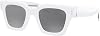 Lentes de sol Dolce & Gabbana DG 4413 337440 blanco gris espejo negro 1