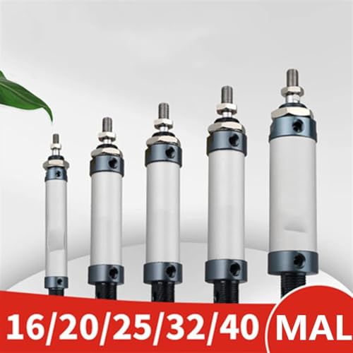 Cilindro neumático de aire mini MAL32 estándar con diámetro de 32 7