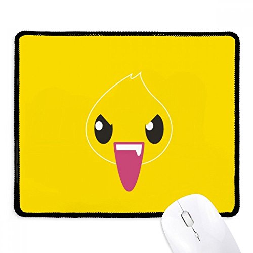 Mousepad tierno de dinosaurio ideal como regalo original para la oficina con bordes cosidos