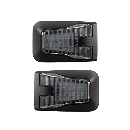EVERESTHD 2PCS LED Side Marker Lights Fit for Volvo VNL VN VNM 2018-UP Truck Side Lamps Fairing Side Marker Light 12V