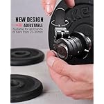 Barbell Clips 1 Inch Quick Release Weight Clamps 0.9-1.18inch Multi-Size Adjustable Olympic Clamps for Bars - Image 2