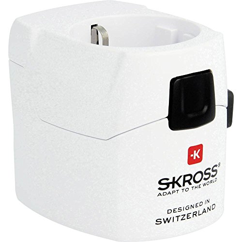 SKROSS - Adaptateur de Voyage Universel - Prises France vers Royaume-Unis (UK) / Etats-Unis (USA) / Australie /...