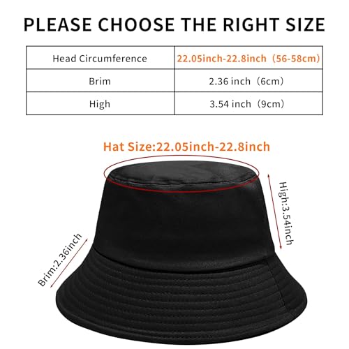 Image of PFFY Bucket Hat for Women Men Cotton Summer Sun Beach Fishing Cap | Breathable Packable Boonie Hat, Soft UV Protection Bucket Hats, Outdoor Vacation Essentials, Ideal for Hiking Travel Golf