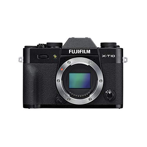 Image of Fujifilm X-T10 Black Mirrorless Digital Camera Kit with XF 18-55mm F2.8-4.0 R LM OIS Lens