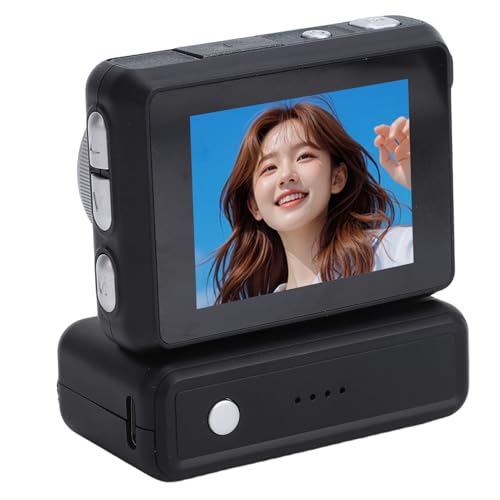 Mini caméscope portable FHD 1080P avec zoom 16x et écran LCD anti-secousse Jectse