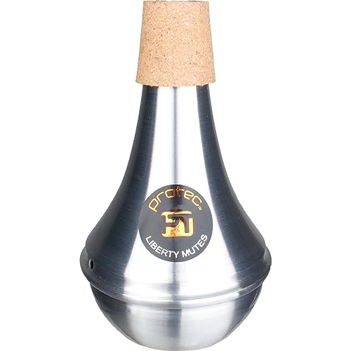 Pro Tec Liberty Mutes ML201 Practice Trumpet - Aluminum