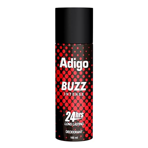 Image of Buzz Intense | 24 hours Long Lasting | Deodorant Spray For Men | 165ml