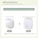 Carer 2 Stück Inkontinenz-Auslaufsichere Unterwäsche Boxershorts für Erwachsene Plastik-Windelhülle Waschbare Wiederverwendbare Wasserdichte InkontinenzUnterwäsche Boxershorts Unisex Weiß Größe L
