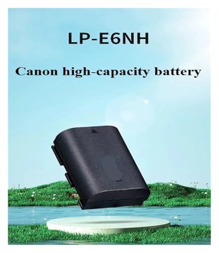 Ficha técnica Batería de Litio de 2130 mAh LP-E6NH LPE6NH Compatible con Baterías Canon EOS R R5 R6 5DS 6D 7D 60D 70D 80D 90D 4 Pc Battery - Fernando Cortés