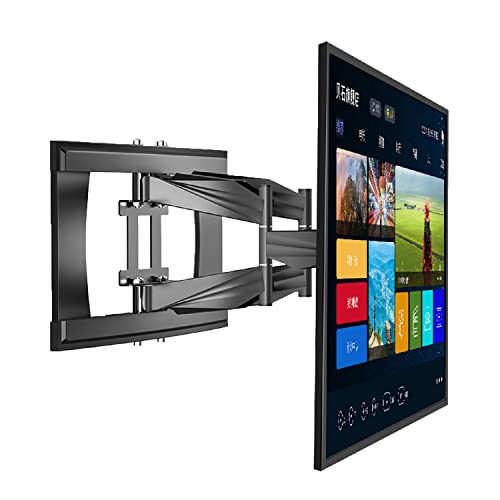 BeishiTenwaymili 壁掛けテレビ 金具 アーム式 42-100インチのテレビ LCD/LED/PLASMAに対応 壁掛けテレビスタンド モニターアーム 壁掛け金具 前後伸縮調節可能 上下多角度調節 左右60度 耐荷重100KG VESA800x600まで 業務用 展示用 家用 学校用 病院用(42-100インチ)