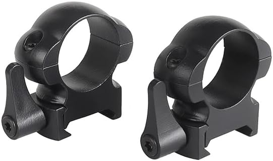 Tacgle 25.4mm Quick Release Steel Optic Sight Mounting High Medium Low Profile Picatinny Scope Rings