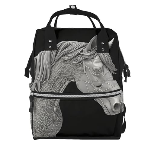 Sac à dos à langer grand volume idéal pour les voyages et nuits magiques