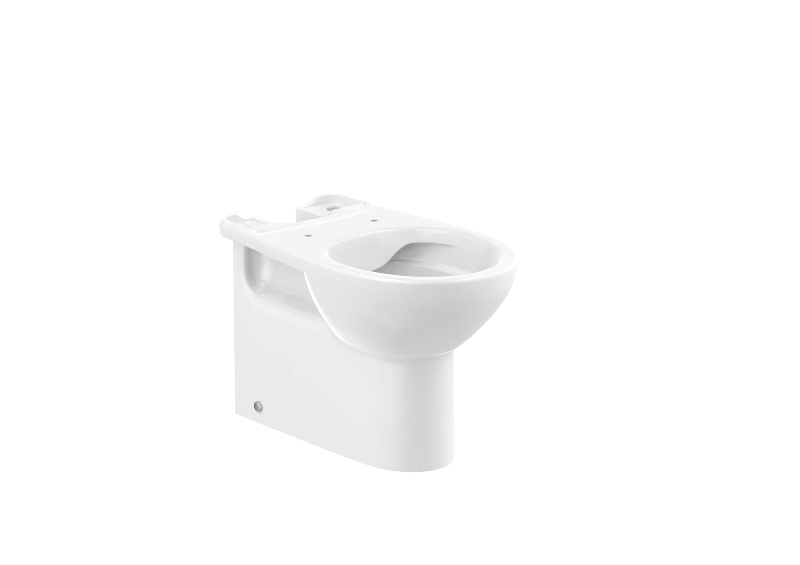 ROCA A342V05000 TAZA VICTORIA COMPACTA S/DUAL RIMLESS BLANCO (2024) (CISTERNA Y ASIENTO NO INCLUIDO)