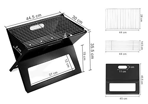 Asadores, Lawn & Patio asador carbon portatil Marca Jardimanía (2)